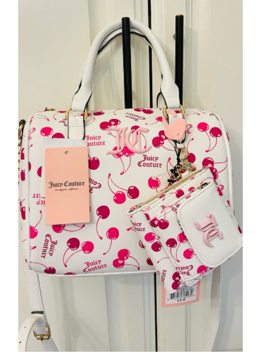 Juicy couture, cherry satchel